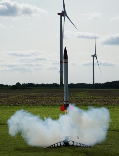Raketenstart in Willenscharen